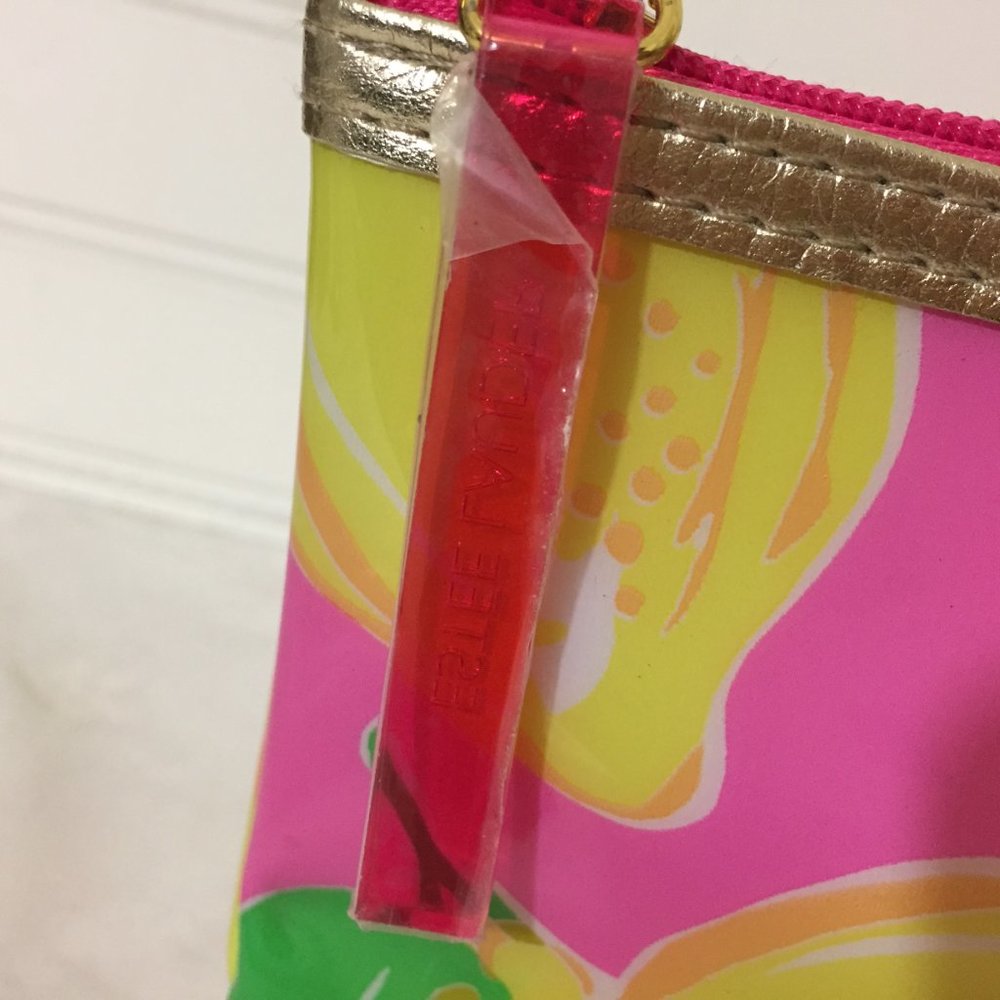 Lilly Pulitzer for Estee Lauder Lemon Cosmetic Bag - Picture 6 of 8